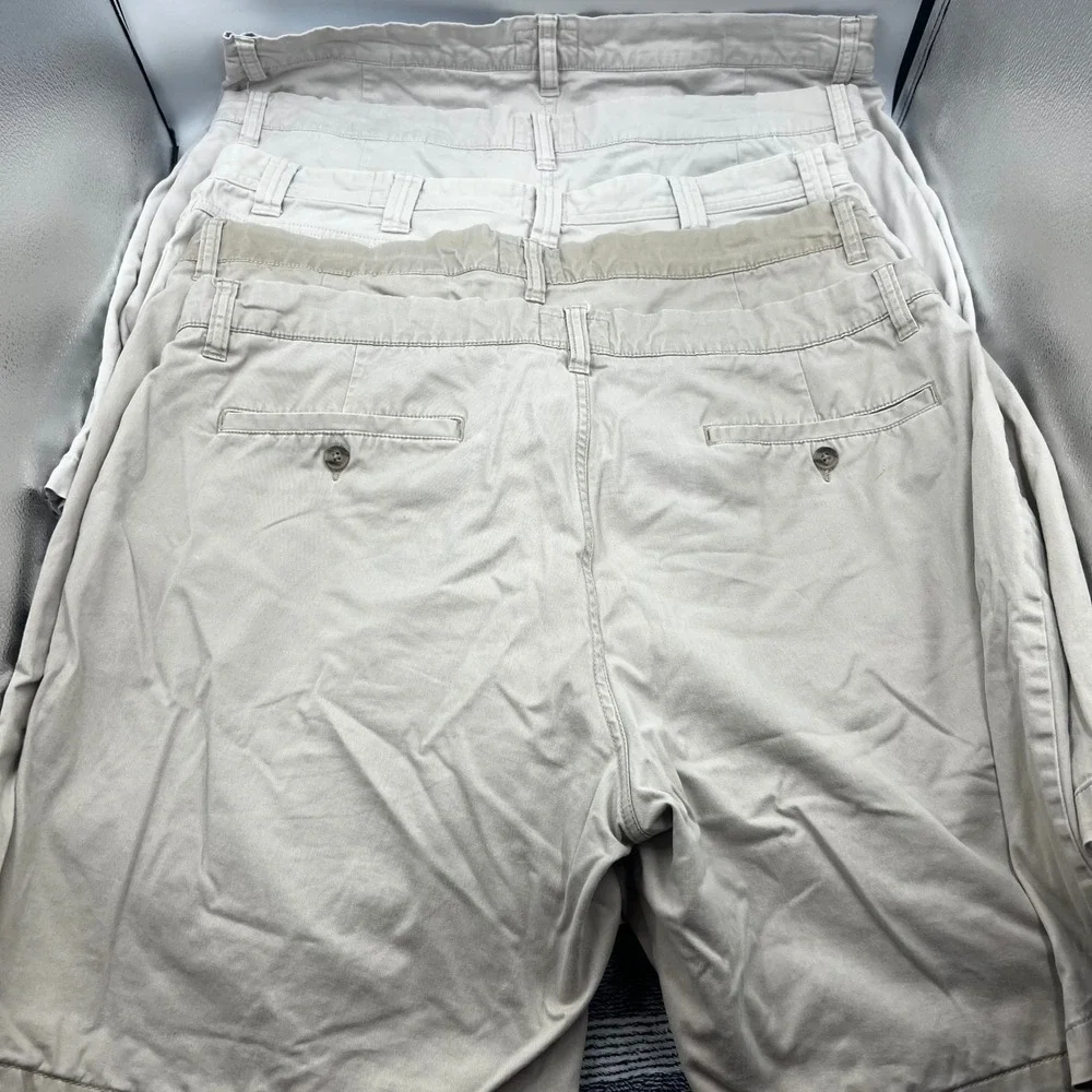 Lot of 5 Red Head Brand Co Men's Khaki Chino Shorts Size 40